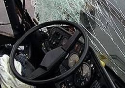 Автобус с пассажирами перевернулся в Караганде, погибла женщина