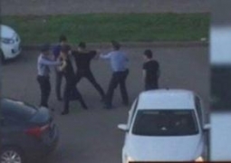 Группа пьяных мужчин набросилась на полицейских в Астане 