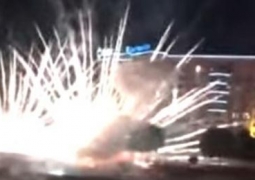 Фейерверк взорвался на земле в Атырау, есть пострадавшие (ВИДЕО)
