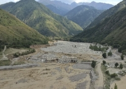Сель в Талгаре: поток перехвачен селезащитной плотиной