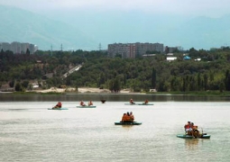 В Алматы благоустроили озеро Сайран