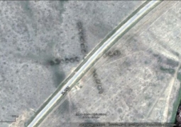 В  Костанайской области при строительстве дороги практически уничтожен уникальный геоглиф "Когайский крест"