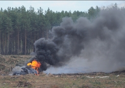 На авиашоу в России потерпел крушение вертолет, один из пилотов погиб (ВИДЕО)