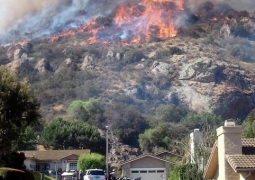В американском штате Калифорния от лесных пожаров могут пострадать тысячи людей