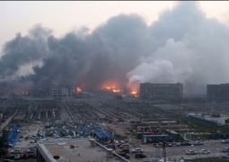 На складе в китайском Тяньцзинь прогремел третий взрыв