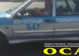 За нарушение ПДД наказан инспектор дорожной полиции в Шымкенте (ВИДЕО)