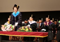 Айман Мусахаджаевой присвоено звание Почетного доктора наук PhD Университета Данкук в Сеуле 