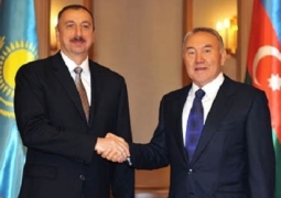 Нурсултан Назарбаев провел встречу с президентом Азербайджана