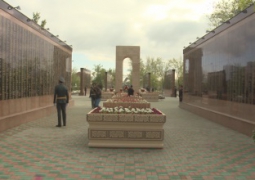 Вандалы разгромили монумент погибшим воинам Великой Отечественной войны в Атырауской области