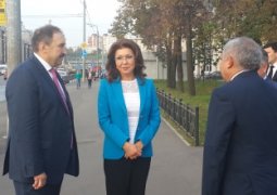 Дарига Назарбаева посетила улицу имени Нурсултана Назарбаева в Татарстане