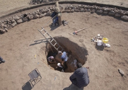Курган сакских времен раскопан в Костанайской области