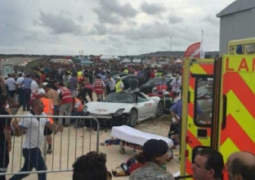 Porsche на огромной скорости влетел в толпу, сбив более 20 человек на Мальте