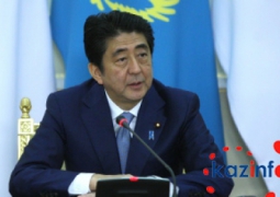 Япония будет укреплять своё взаимодействие в строительстве АЭС в Казахстане, - Синдзо Абэ