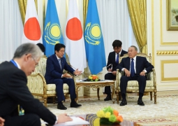 Япония за 10 лет инвестировала 5 млрд долларов в казахстанскую экономику, - Нурсултан Назарбаев