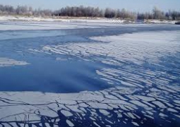 На реках Казахстана начался процесс ледообразования