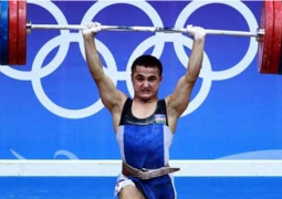 Казахстанец Ниджат Рагимов - чемпион мира по тяжёлой атлетике