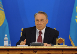 Нурсултан Назарбаев выступает с Посланием народу Казахстана