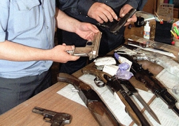 Алматинцы сдали 98% зарегистрированного в городе оружия