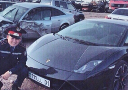 Lamborghini, конфискованный у осужденного Жамалиева, выставили на аукционе 