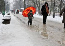 Туман и гололед ожидает сегодня казахстанцев