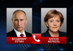 Ангела Меркель и Владимир Путин обсудили ситуацию на востоке Украины