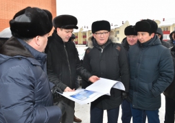 Аким СКО проинспектировал строительство нового микрорайона в Петропавловске