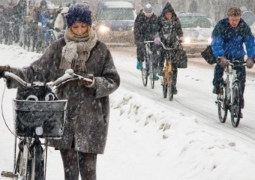Алматинцы присоединятся к международной акции «На работу на велосипеде зимой»