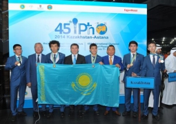 1309 медалей завоевали казахстанские школьники на на международных  олимпиадах за 2015 год