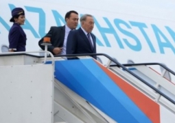 Нурсултан Назарбаев с рабочим визитом прибыл в Уральск