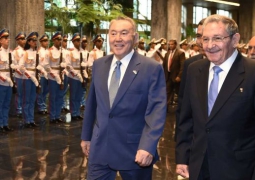 Нурсултан Назарбаев встретился с Раулем Кастро