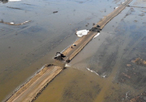 Паводки в СКО: подтоплены 37 домов, погиб домашний скот