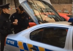 Пьяный полицейский протаранил 51 машину в Чехии (ВИДЕО)