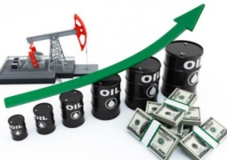 Цены на нефть растут:  Brent поднялась до $44,47 за баррель
