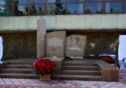 В Талдыкоргане открыли мемориальную стелу памяти полицейских, погибших при исполнении