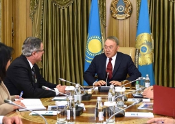 Нурсултан Назарбаев обсудил с руководством «Шеврон» развитие дальнейшего сотрудничества