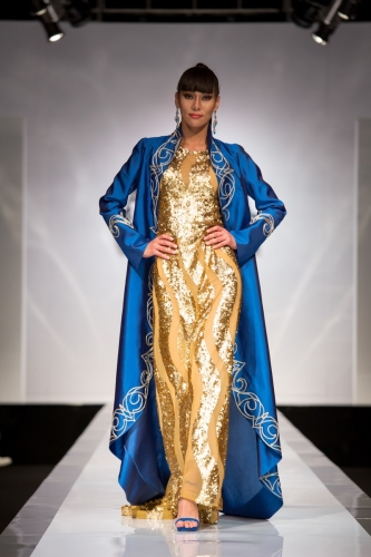 Алия Назарбаева презентовала свою коллекцию одежды