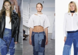 Лето 2016: 7  самых ярких модных джинсовых трендов