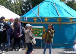 Юрточный лагерь для школьников впервые открылся в Павлодаре 