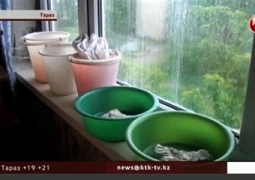 В Жамбылской области ливневые дожди подтапливают дома, - ДЧС 