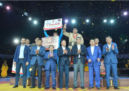 Победителем «Казахстан Барысы-2016» уже в третий раз стал Бейбит Ыстыбаев