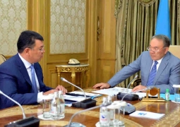 Нурсултан Назарбаев обсудил с Канатом Бозумбаевым расширение производственных мощностей Тенгиза