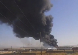Пожар на нефтебазе "Мунай" в ЮКО ликвидирован