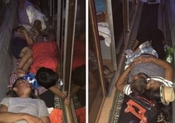 Уволен начальник поезда, в коридоре которого спали безбилетники