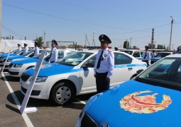 30 новых автомашин получили полицейские Тараза