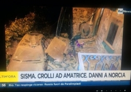 СМИ: Итальянский город Аматриче разрушен землетрясением