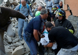 Землетрясение в Италии: 21 человек погиб, около 100 человек числятся пропавшими 