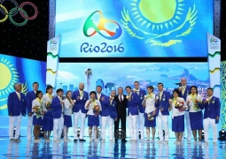 Олимпийские призеры награждены орденами «Парасат» и «&#1178;&#1201;рмет»