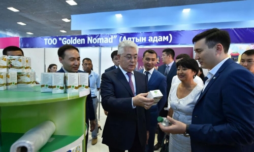 В Южно-Казахстанской области состоялась ярмарка-выставка лучших товаров