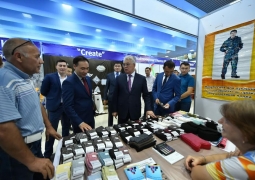 В Южно-Казахстанской области состоялась ярмарка-выставка лучших товаров