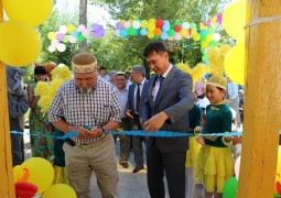 В селе Абай Южно-казахстанской области ко Дню Конституции открыт детский сад